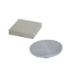 A round and square compression platen